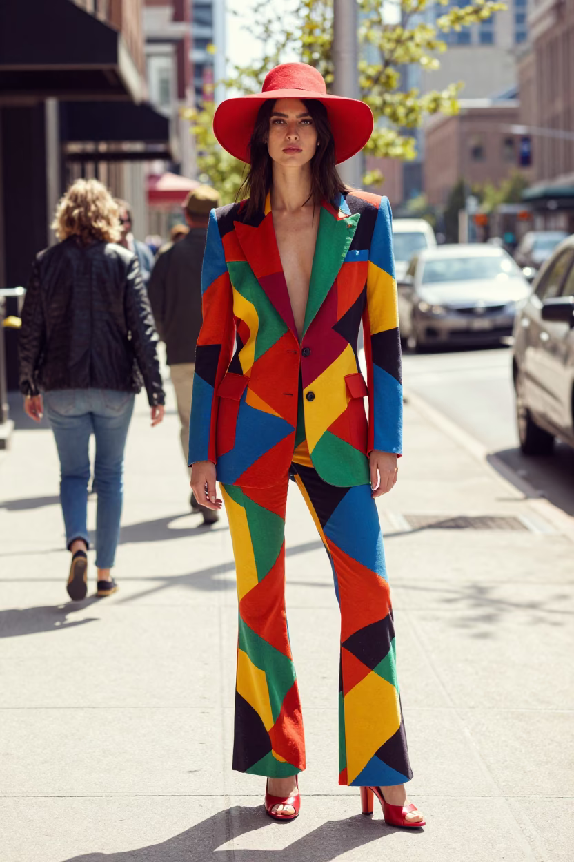 Midday Portrait in Toronto at Midday Light in in Toronto, Ontario, Canada