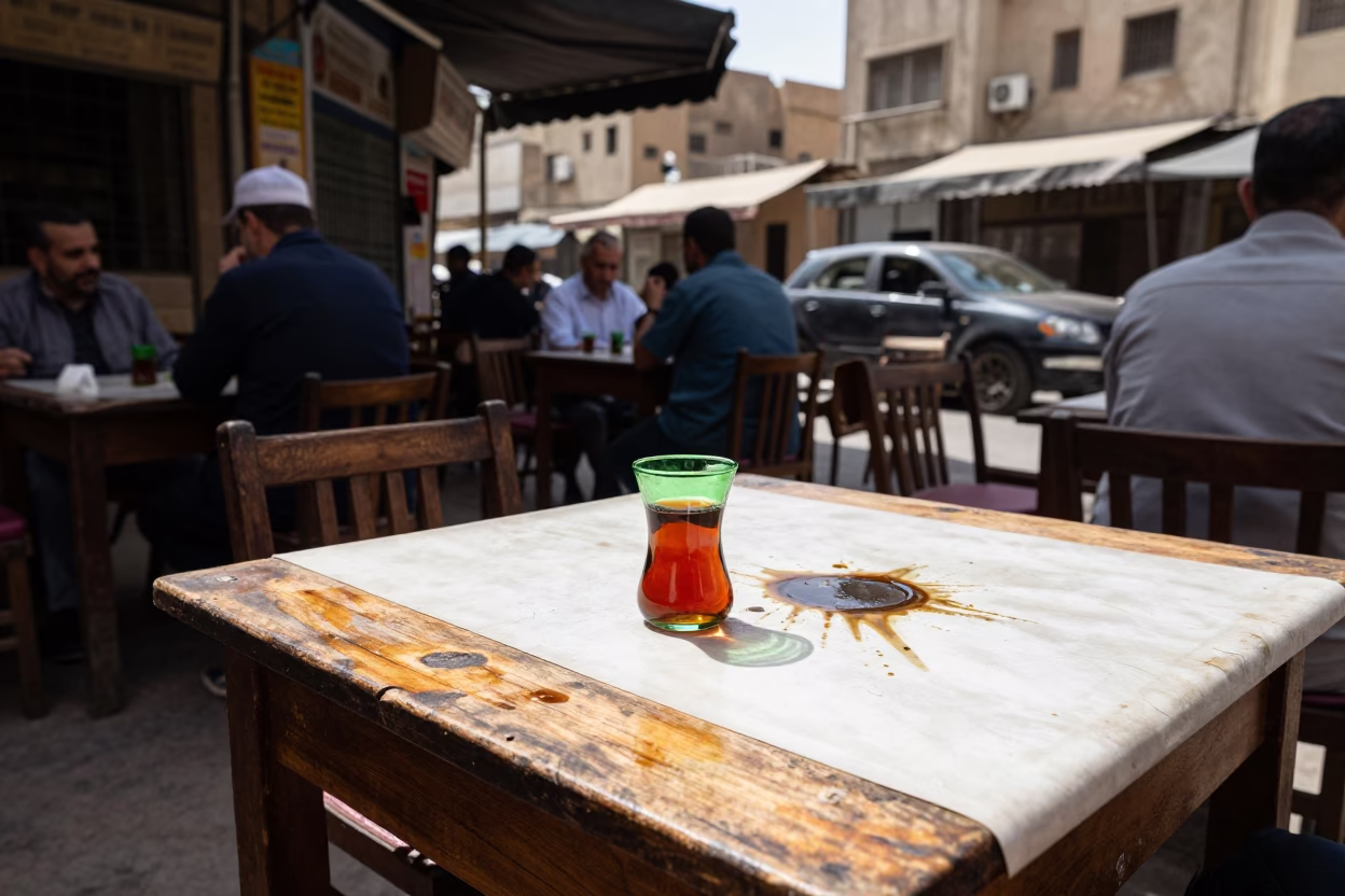 Midday Scene in Cairo at Midday Light in in Cairo, Egypt