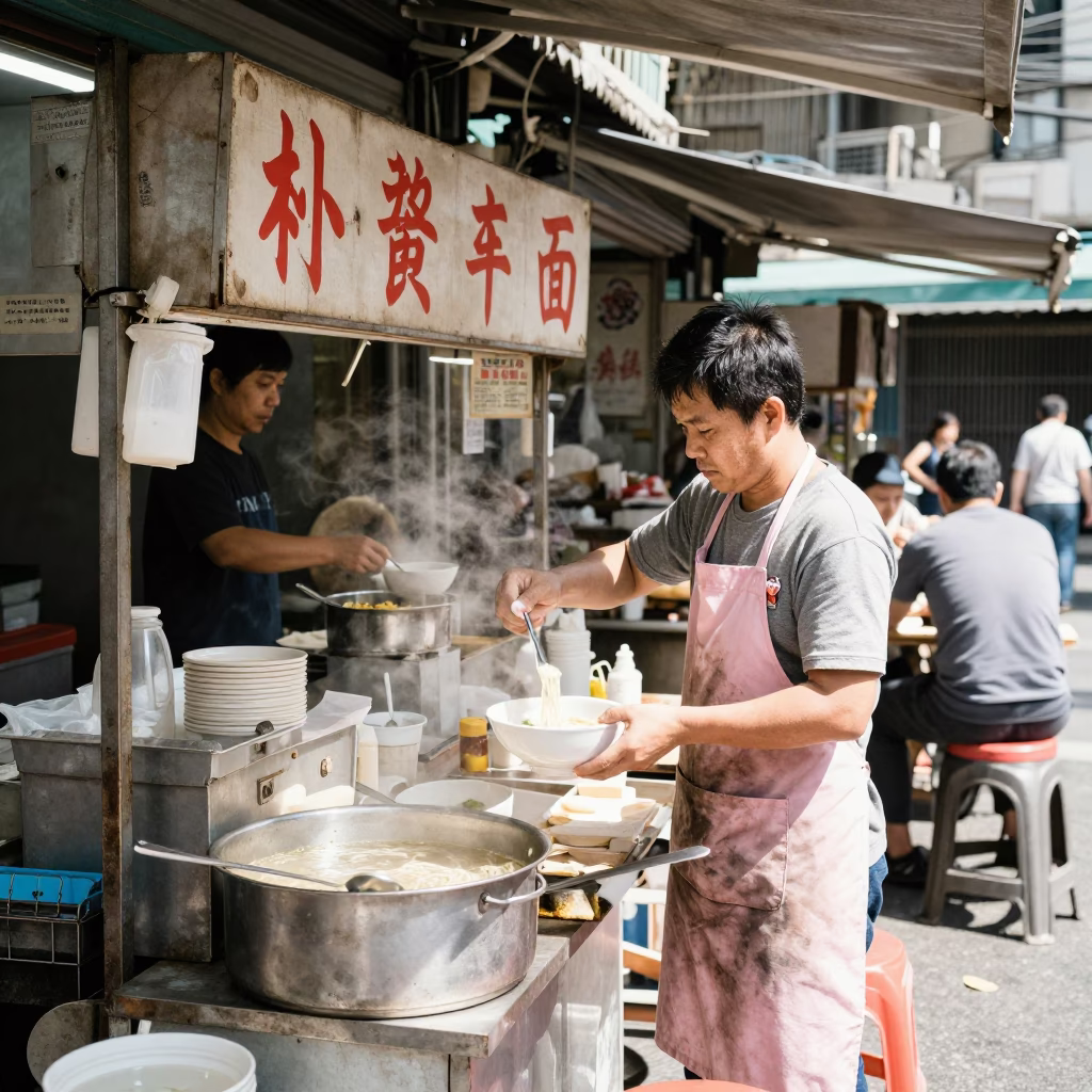 Midday Service in Kaohsiung in in Kaohsiung, Taiwan