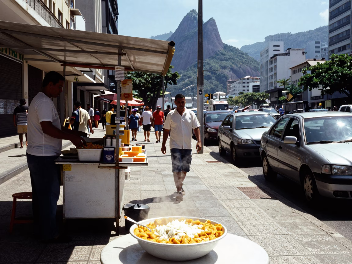 Midday Sunlight in Rio De Janeiro in in Rio de Janeiro, Brazil