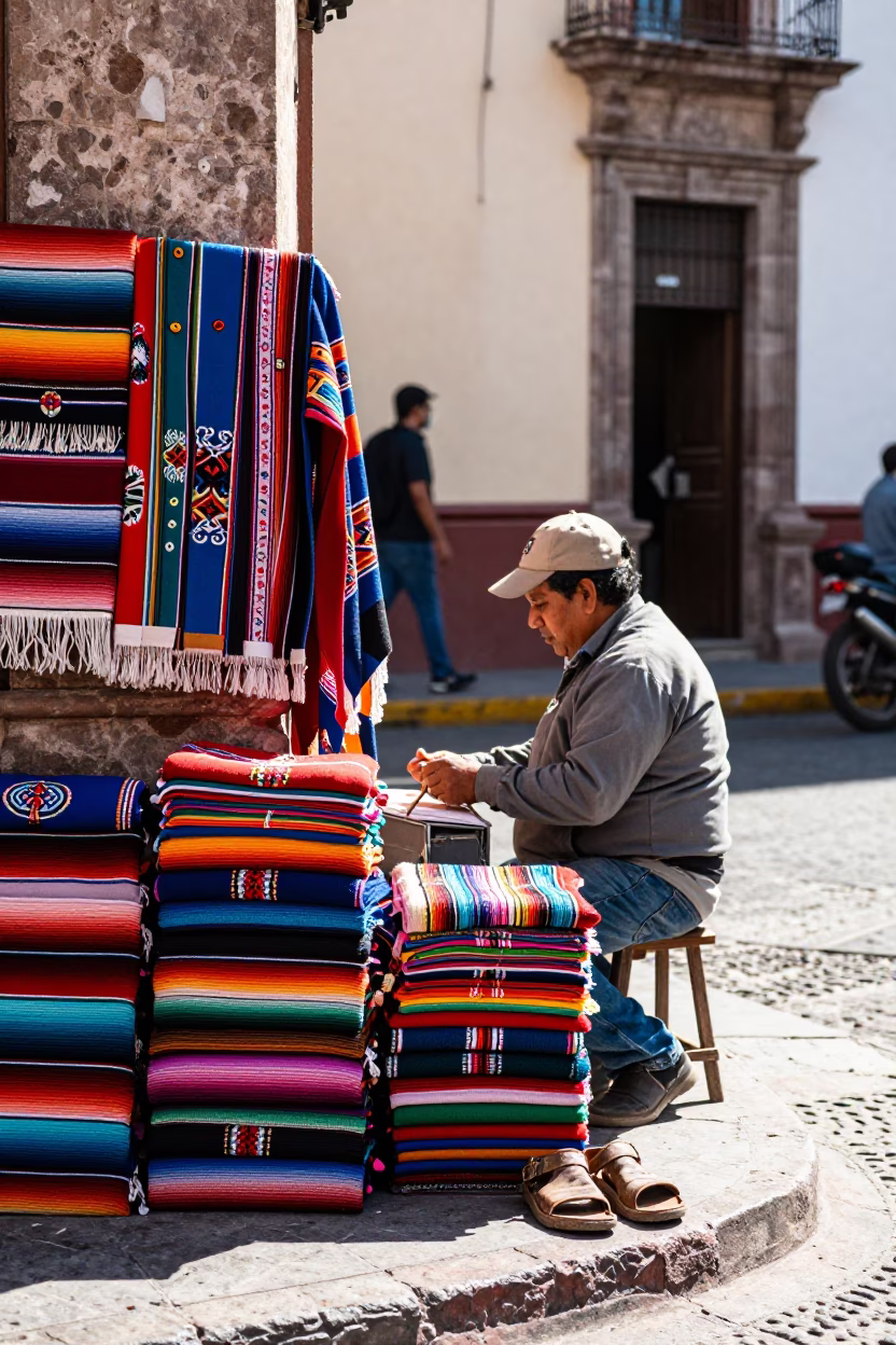 Midmorning Light at Bright Midmorning Light in Guadalajara in in Guadalajara, Mexico