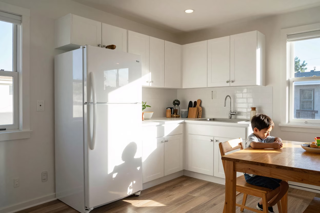 Midmorning Light at Bright Midmorning Light in Los Angeles in in Los Angeles, California, United States