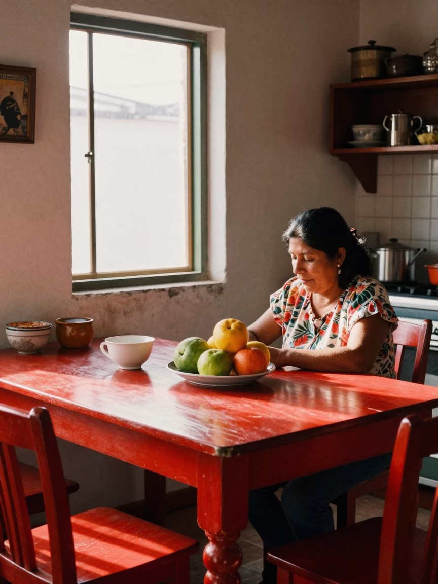 Midmorning Light in Lima at Bright Midmorning Light in in Lima, Peru