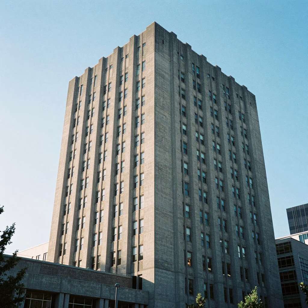 Midmorning Light in Toronto at Bright Midmorning Light in in Toronto, Ontario, Canada