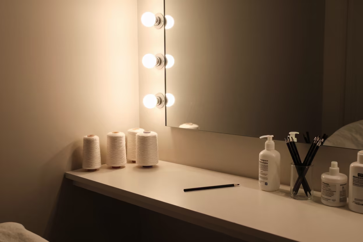 Midnight Beauty Station Winter Skincare Setup in inside a skincare treatment room in Adelaide