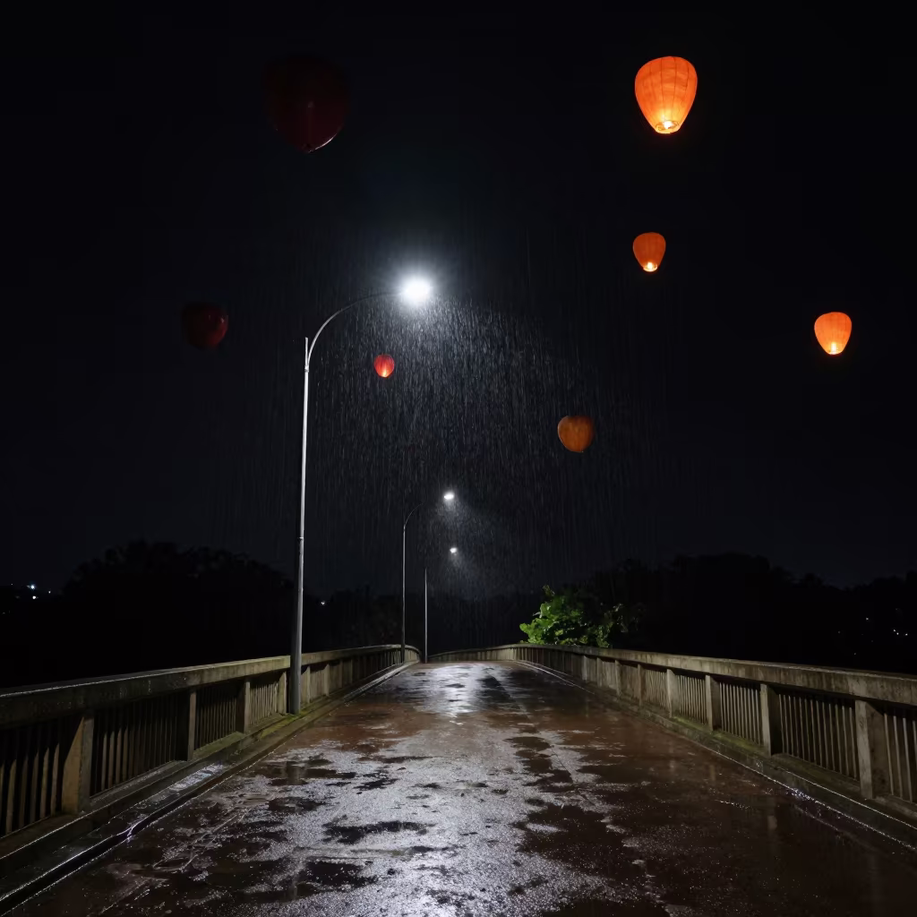 Midnight Bridge Salt Spray Fruit Sky in in Nicaragua