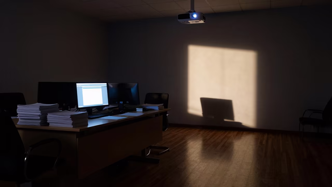 Midnight Claims Desk in Shymkent Conference Room in inside a conference room in Shymkent