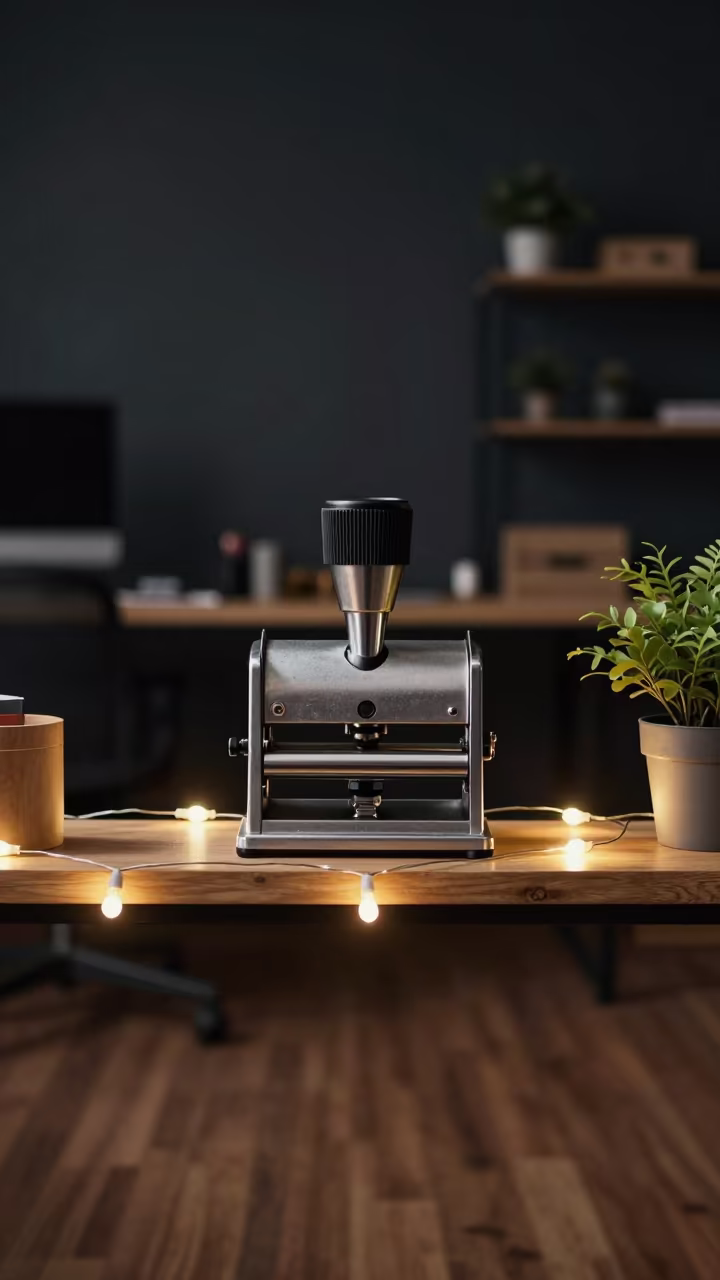 Midnight Embosser Shelf in Ludhiana Coworking Space in inside a coworking floor near Ludhiana