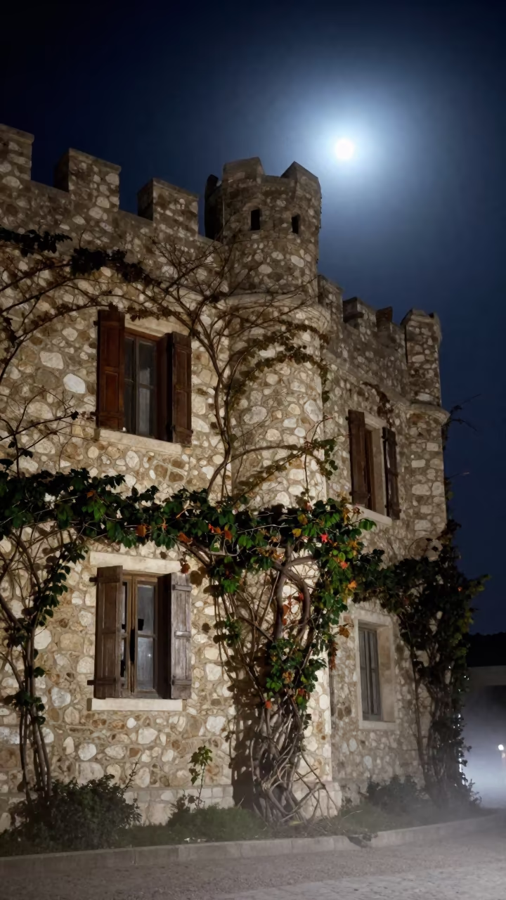 Midnight Vine Château Qatar Fog in in Qatar