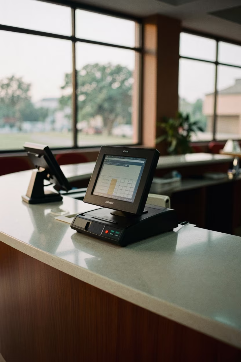 Minibar Audit Scanner in Bhilai Banquet Hall in inside a banquet hall before service in Bhilai