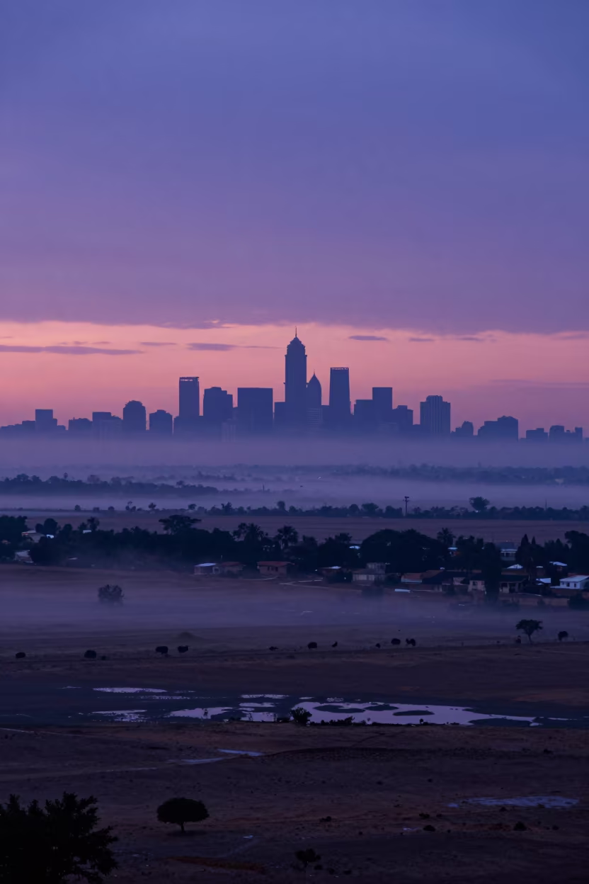 Mirage City Horizon Wet Season Chad in in Chad