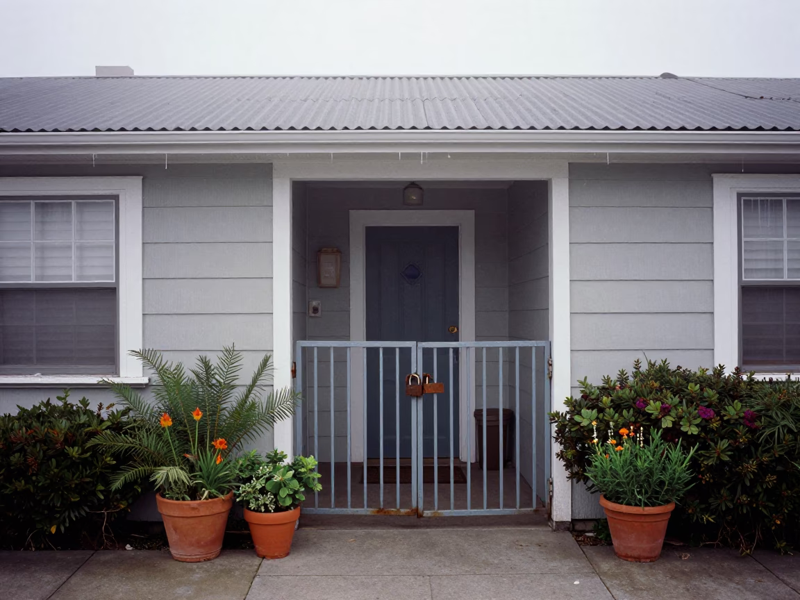 Misty Landing in San Francisco in in San Francisco, California, United States