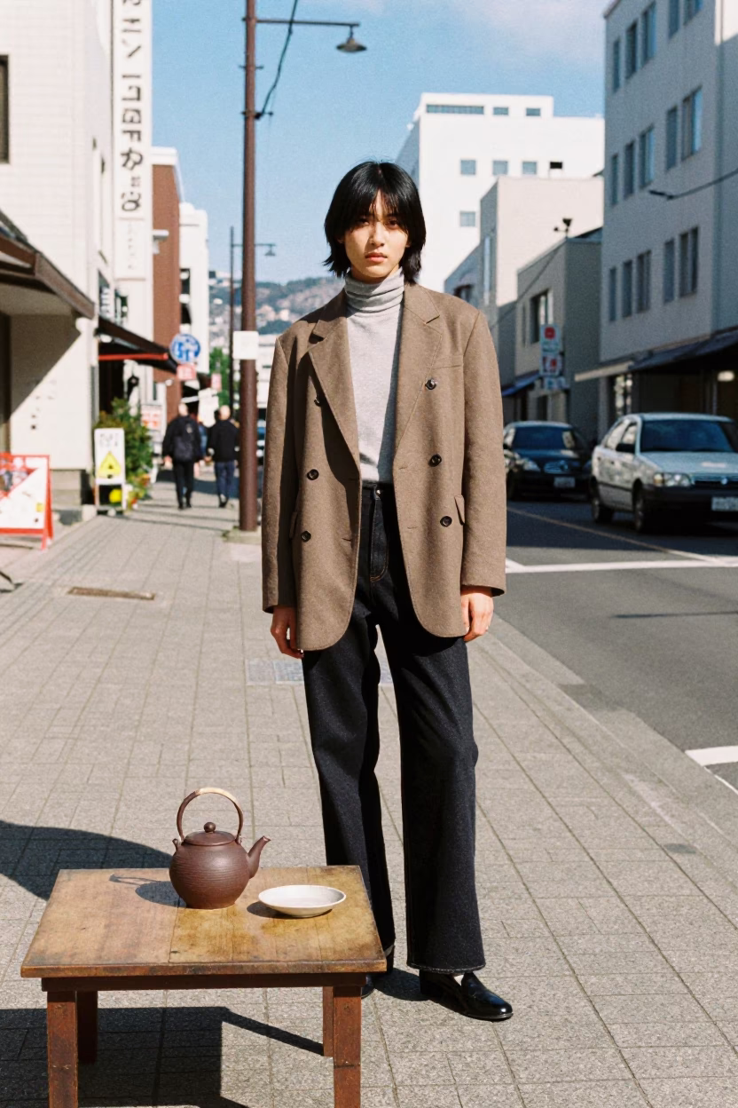 Model Street in Sapporo at Midday Light in in Sapporo, Japan