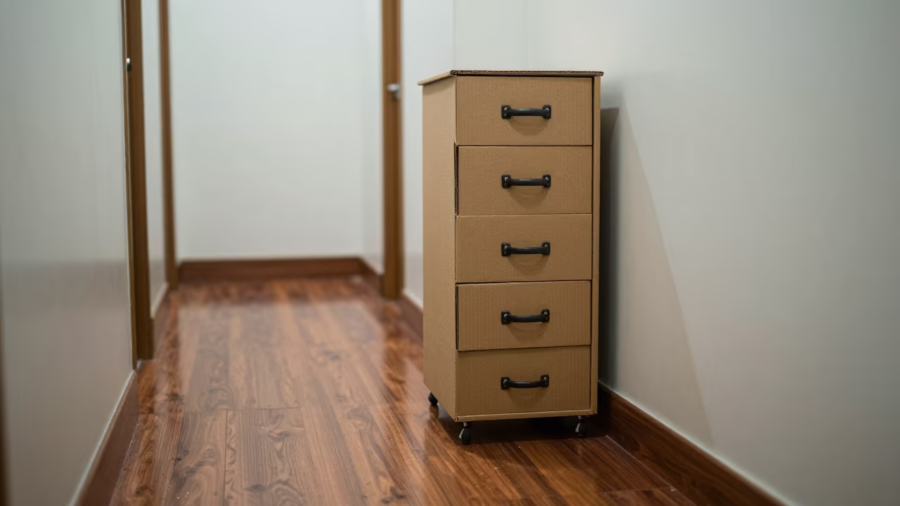 Monsoon Morning Payout Drawer in Chittagong Fitting Room in inside a fitting room corridor in Chittagong