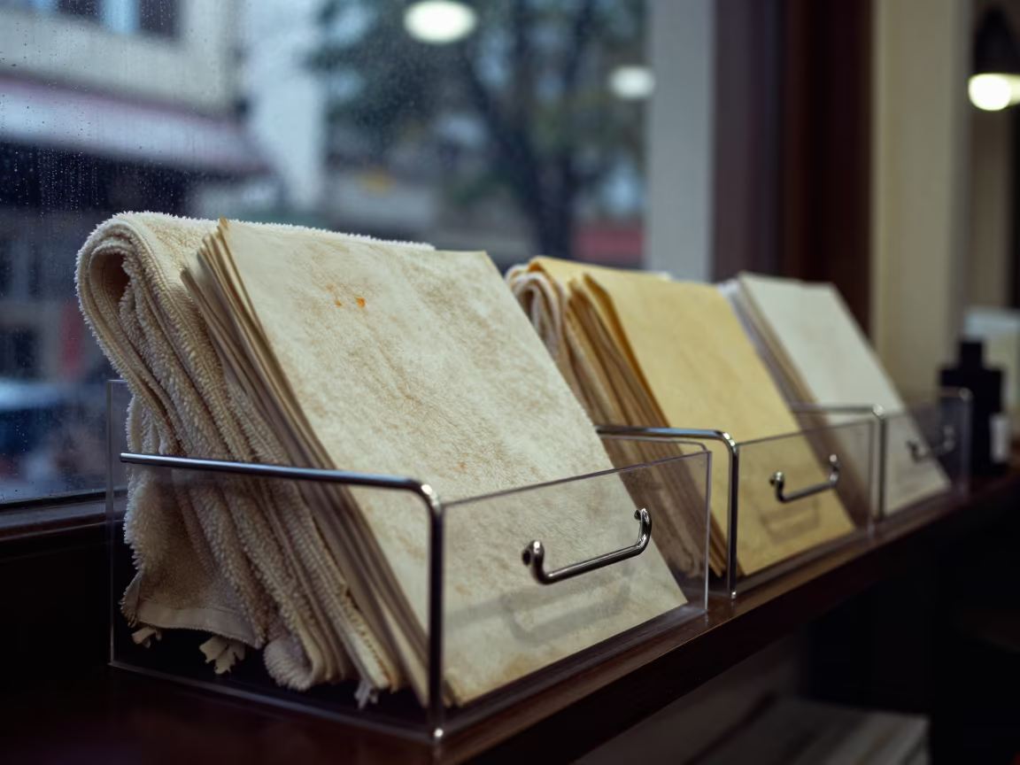 Monsoon Salon Shelf Talker Clip Bin in inside a salon row in Ghaziabad