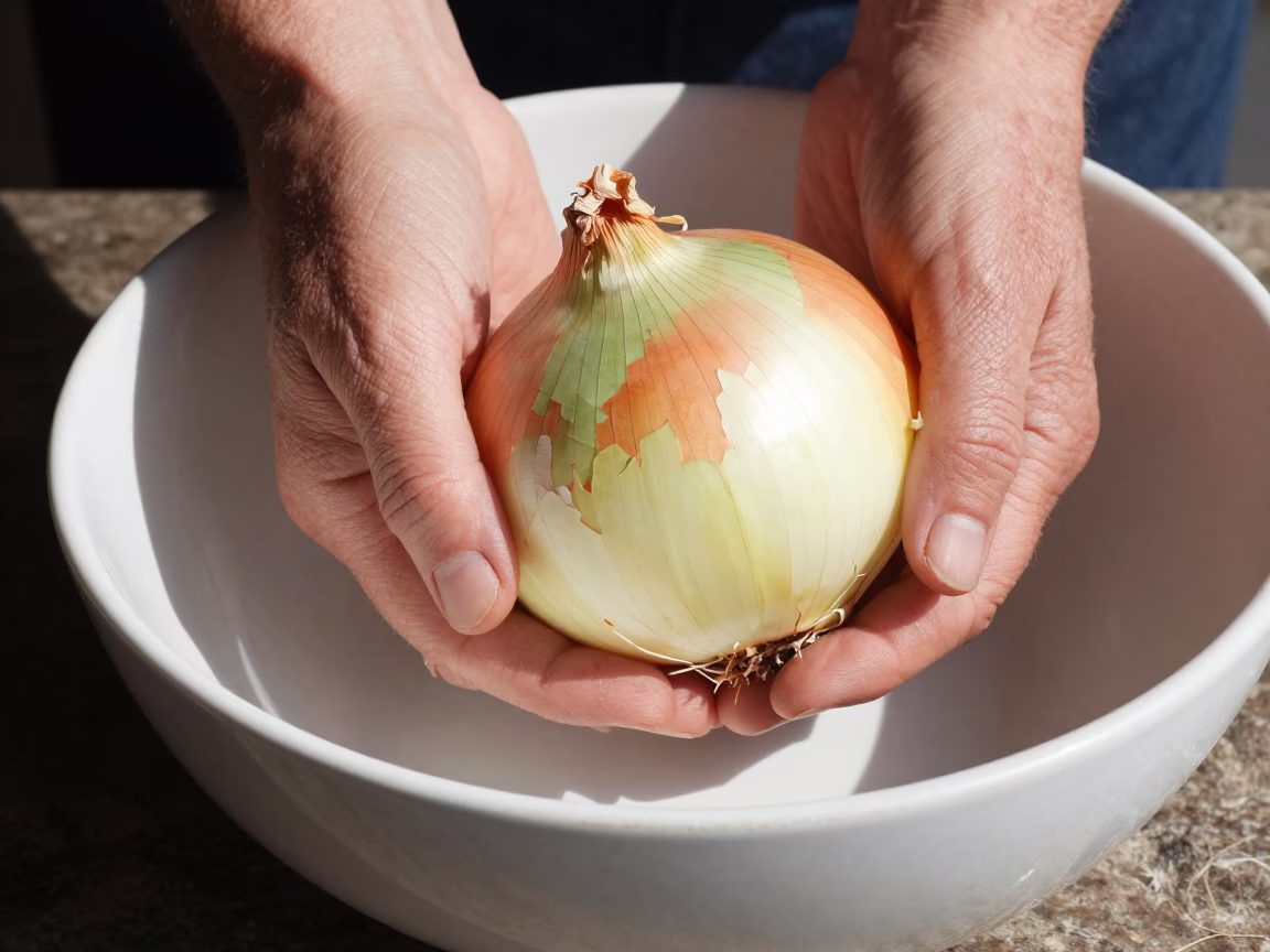 Montreal Onion at Late Morning Light in in Montreal, Quebec, Canada