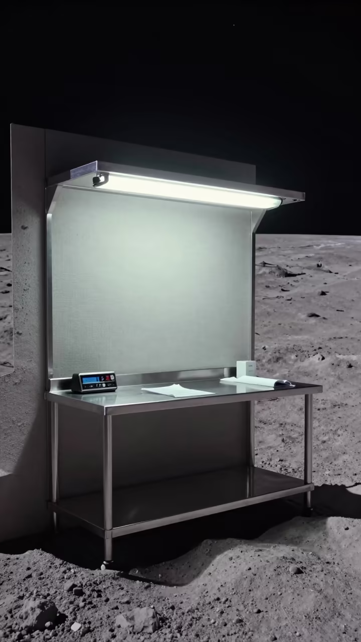 Moonlight Medical Shelf Jaipur Surgical Timer in in a surgical prep area in C-Scheme, Jaipur