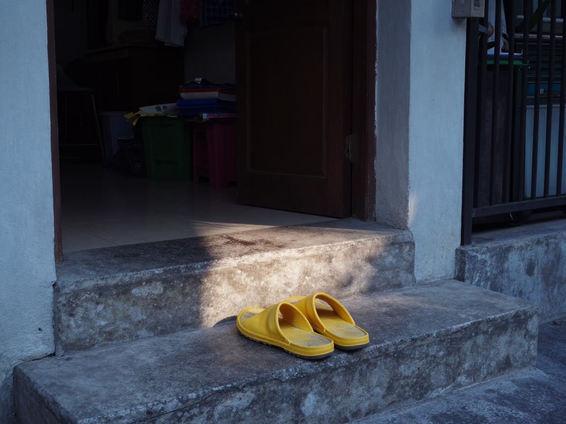 Morning Clutter in Bangkok in in Bangkok, Thailand
