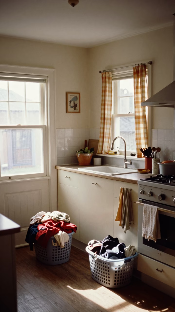 Morning Kitchen in Dublin at Late Morning Light in in Dublin, Ireland