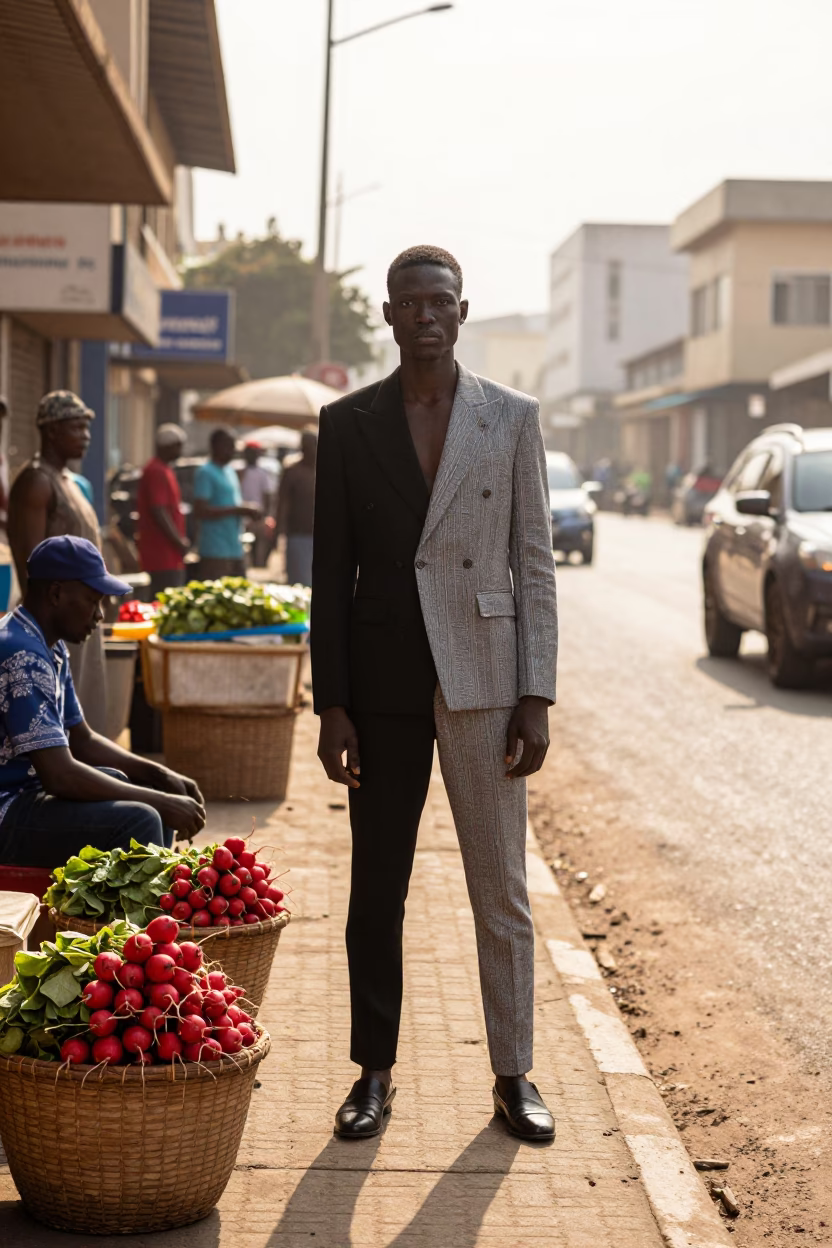 Morning Light in Accra at The Late Morning Light in in Accra, Ghana