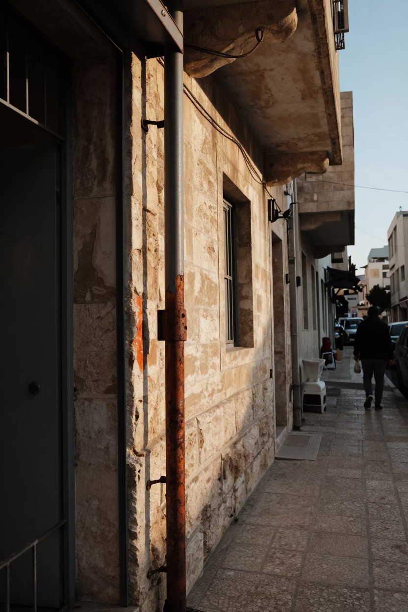 Morning Light in Beirut at The Late Morning Light in in Beirut, Lebanon