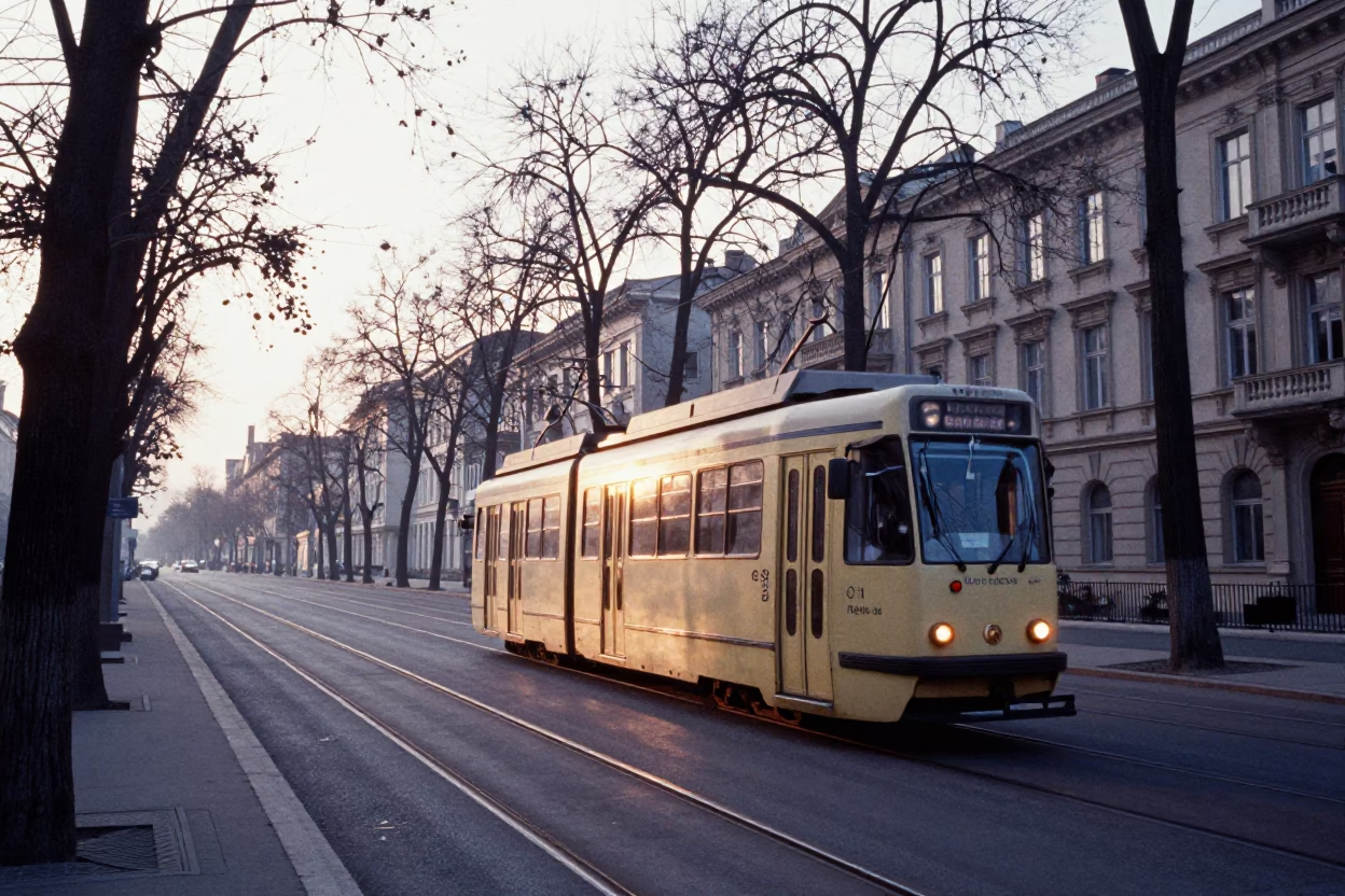 Morning Light in Budapest at Sunrise Light in in Budapest, Hungary