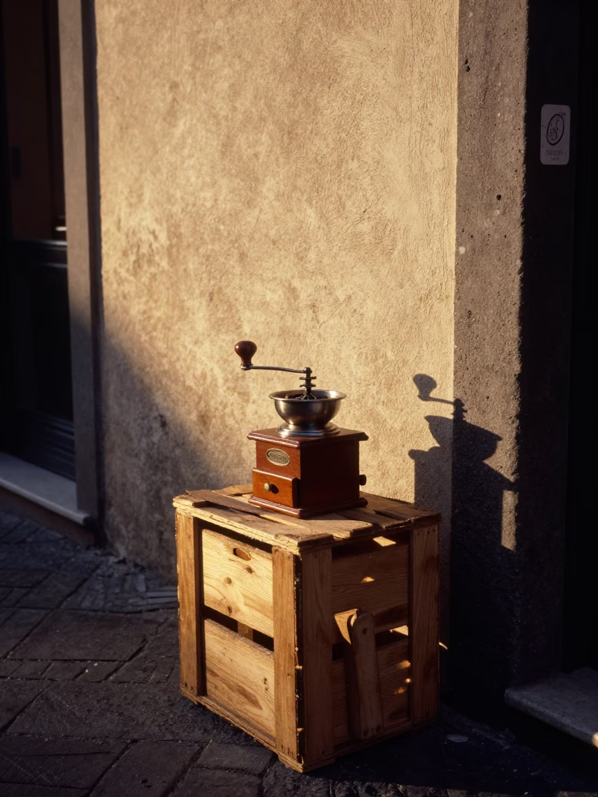 Morning Light in Naples at As First Light Reaches The Scene in in Naples, Italy