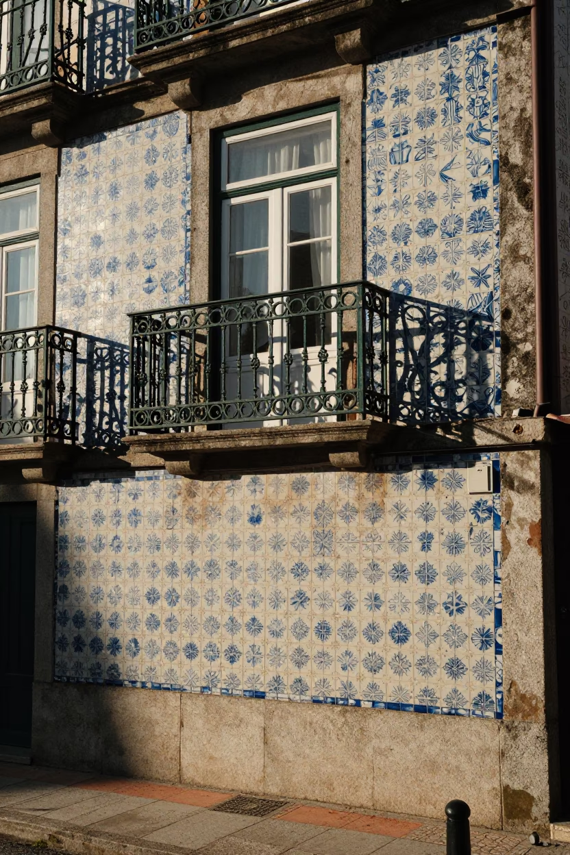 Morning Light in Porto at The Late Morning Light in in Porto, Portugal