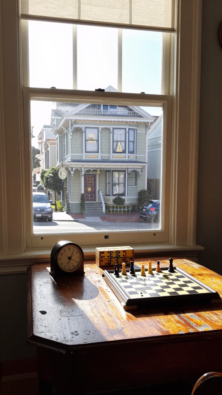 Morning Light in San Francisco at The Late Morning Light in in San Francisco, California, United States