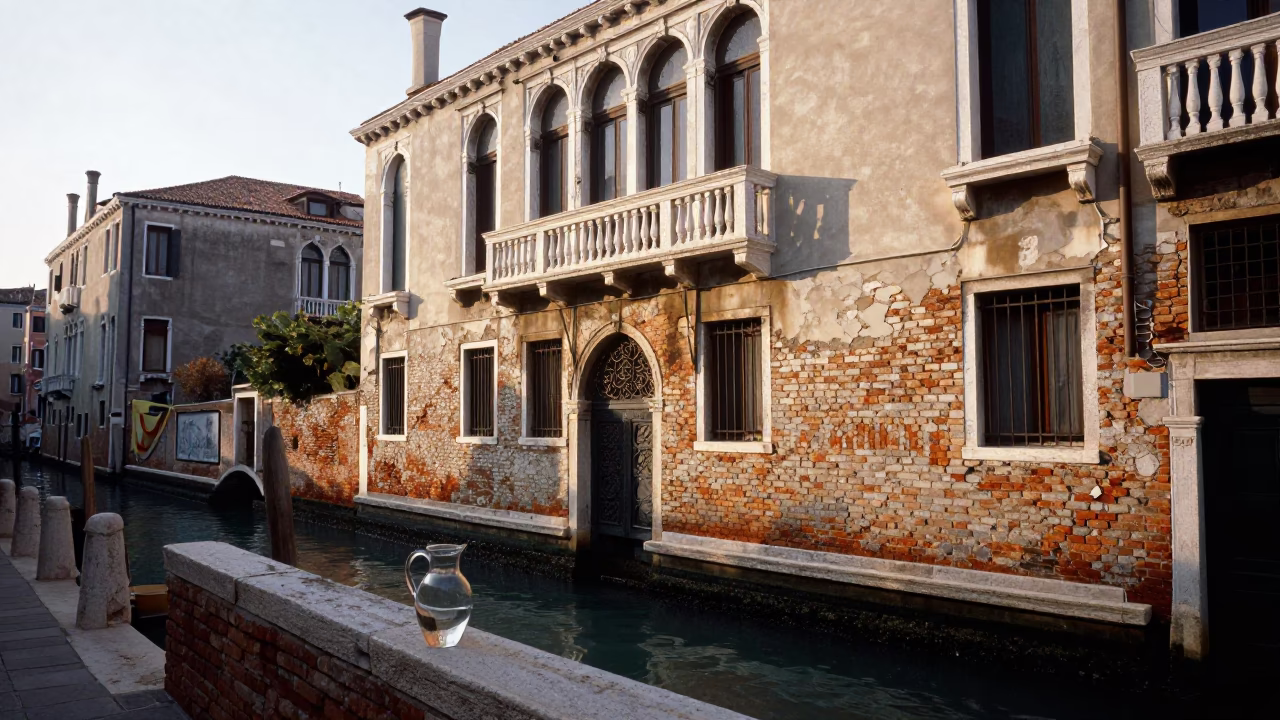 Morning Light in Venice at The Late Morning Light in in Venice, Italy