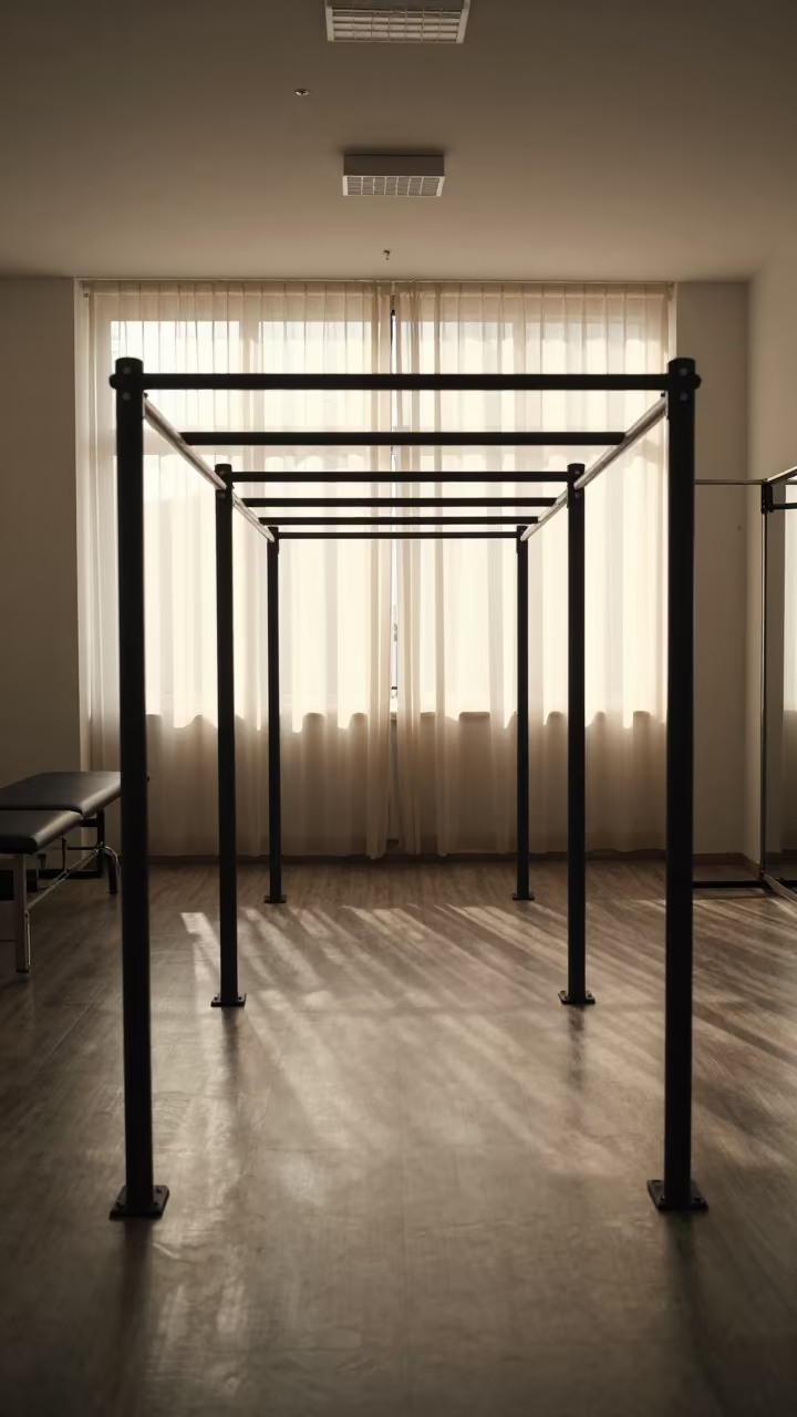 Morning Light in Istanbul Rehabilitation Gym in inside an imaging suite in Istanbul