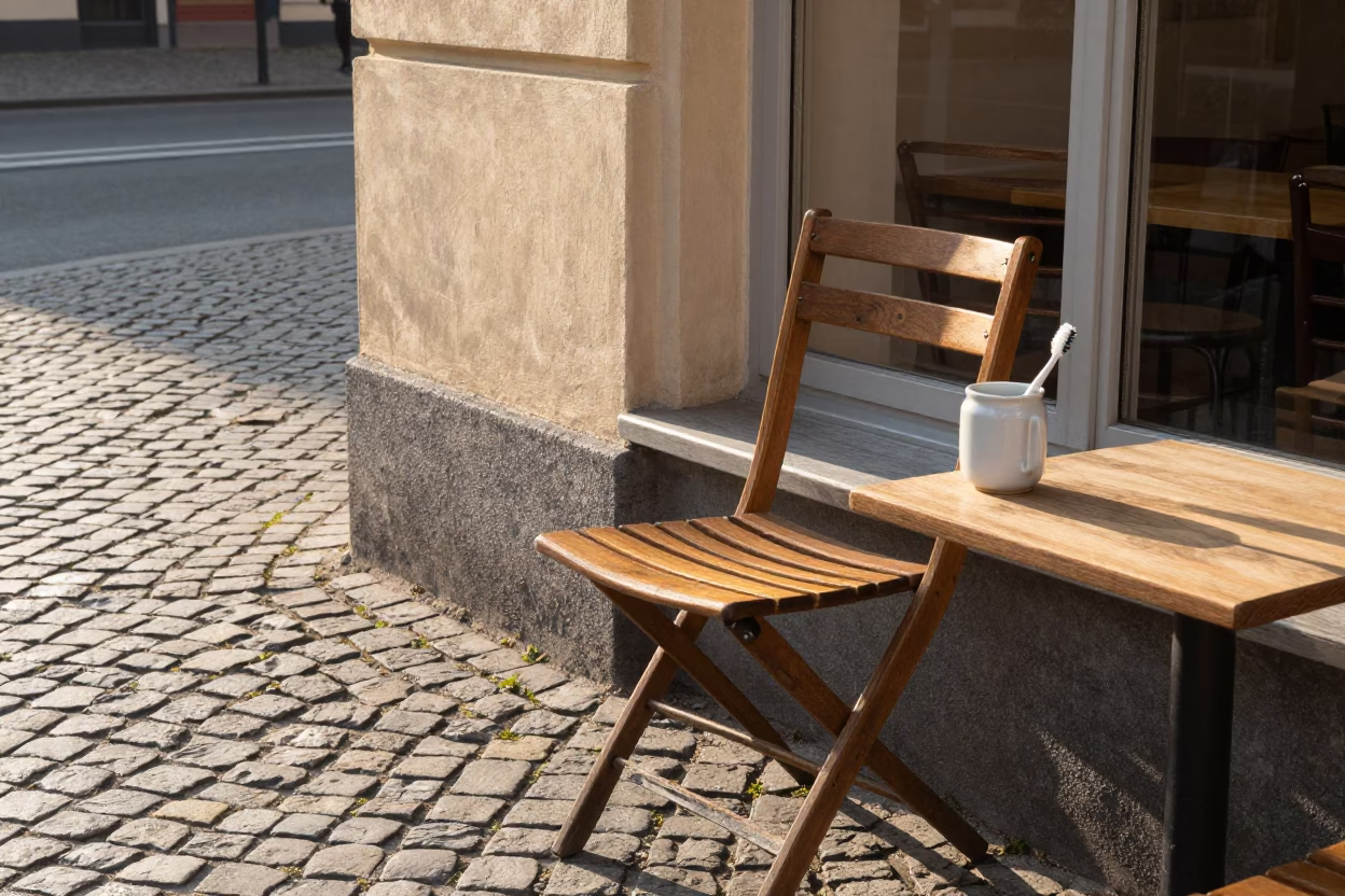 Morning Light just after sunrise in Berlin in in Berlin, Germany