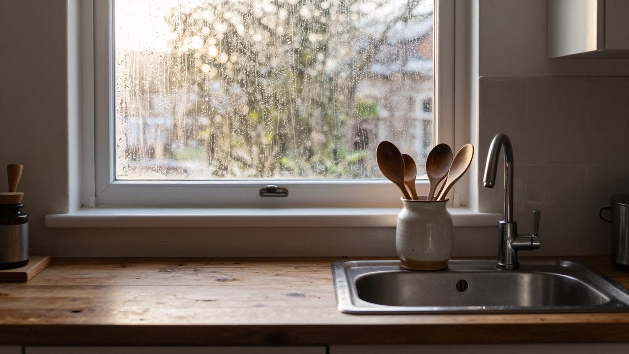 Morning Light just after sunrise in Dublin in in Dublin, Ireland