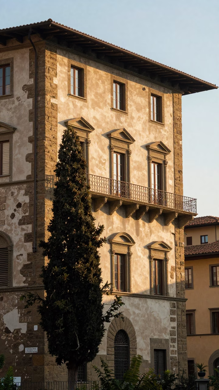 Morning Light just after sunrise in Florence in in Florence, Italy