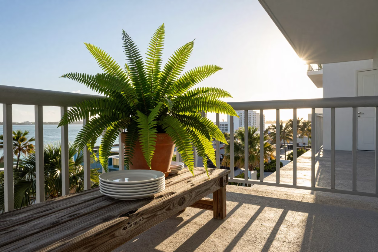 Morning Light just after sunrise in Miami in in Miami, Florida, United States