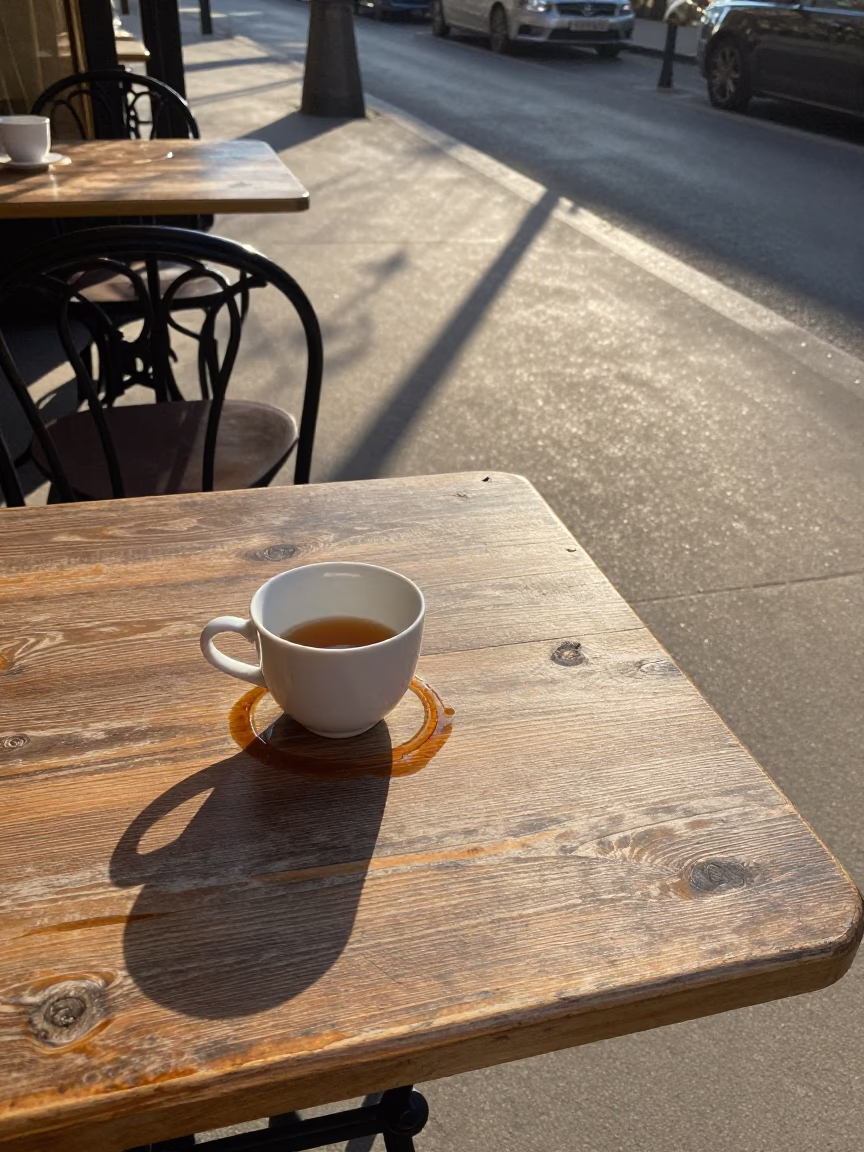 Morning Light just after sunrise in Paris in in Paris, France