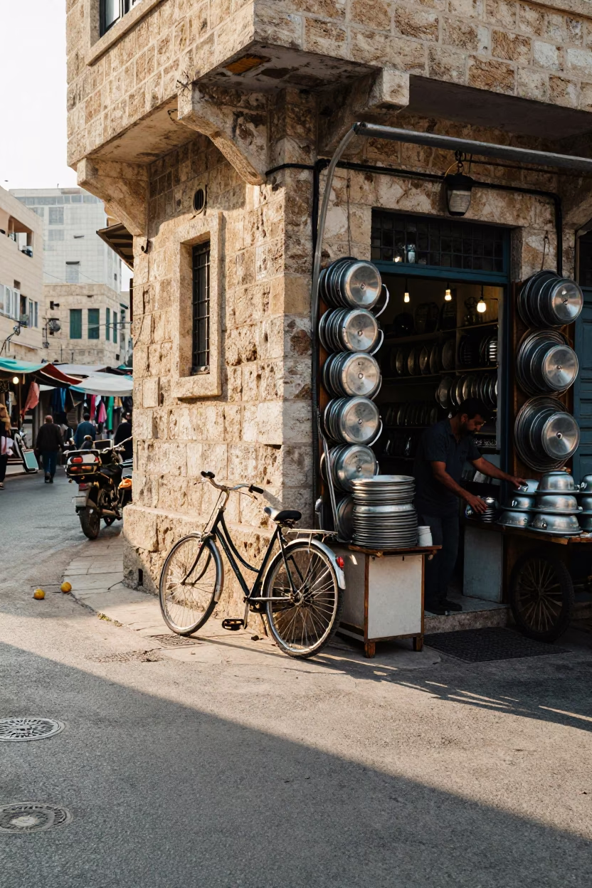 Morning Market in Beirut in in Beirut, Lebanon