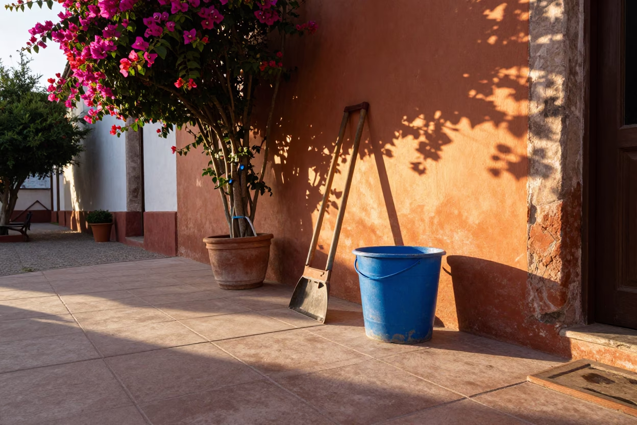 Morning Patio in Guadalajara in in Guadalajara, Mexico