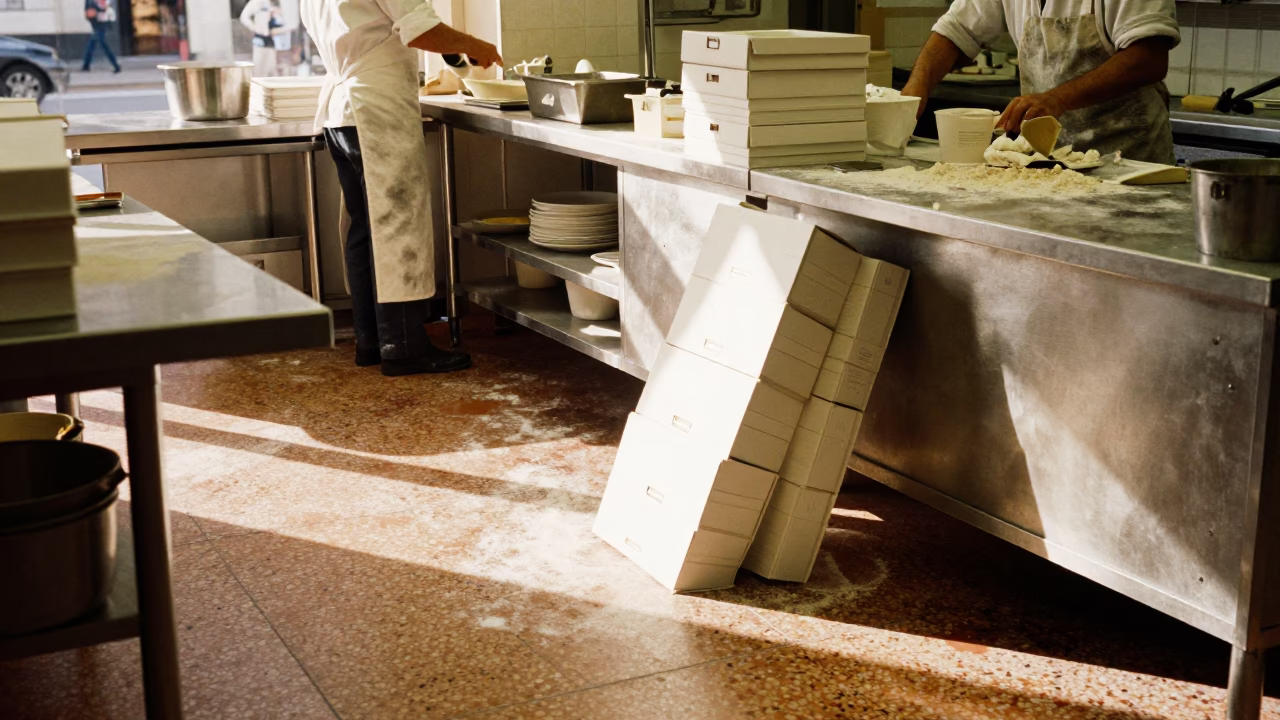 Morning Prep in Barcelona in in Barcelona, Spain