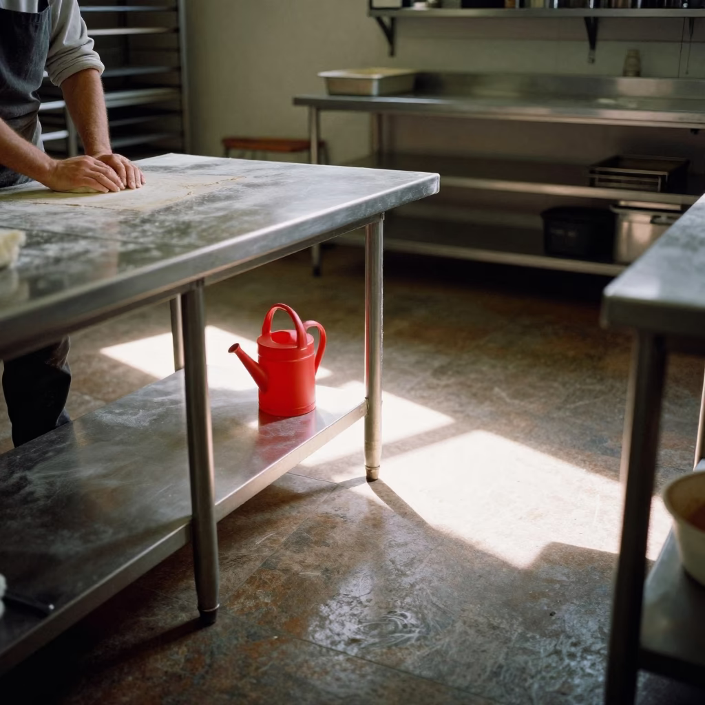 Morning Prep in Milan in in Milan, Italy