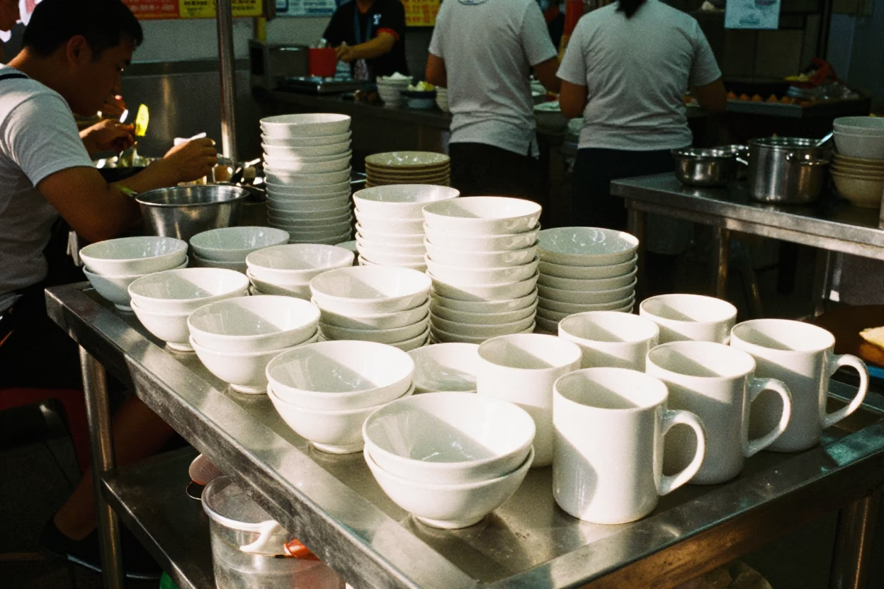 Morning Prep in Singapore at The Late Morning Light in in Singapore, Singapore