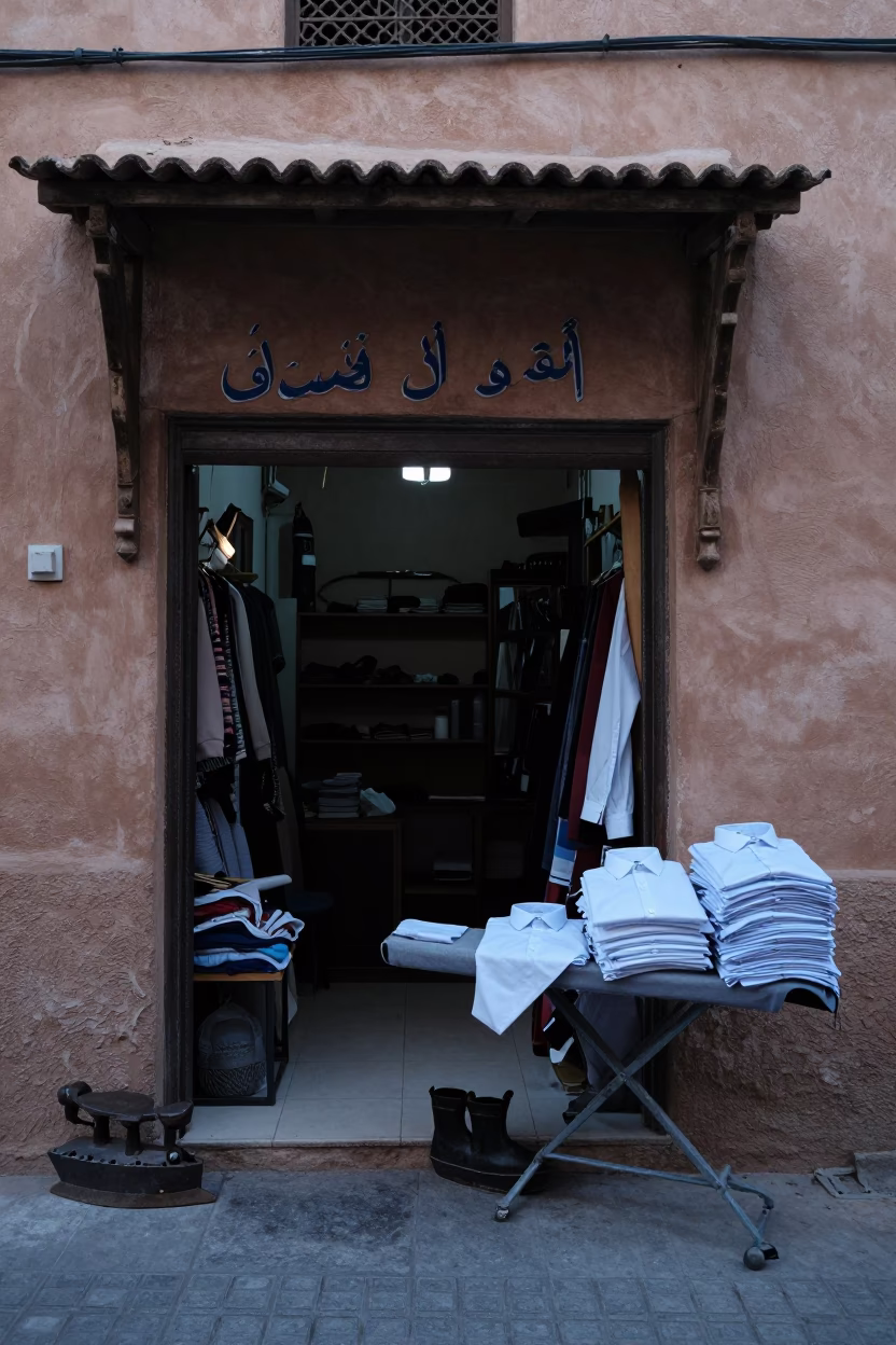 Morning Preparation in Casablanca in in Casablanca, Morocco