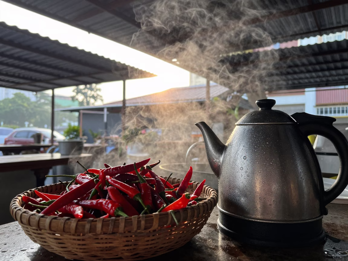 Morning Preparation in Singapore in in Singapore, Singapore