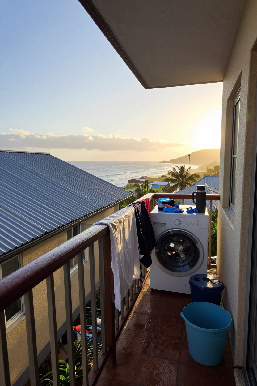 Morning Routine in Durban in in Durban, South Africa