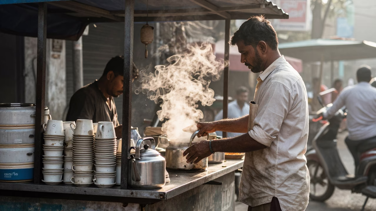 Morning Routine in Kolkata in in Kolkata, India