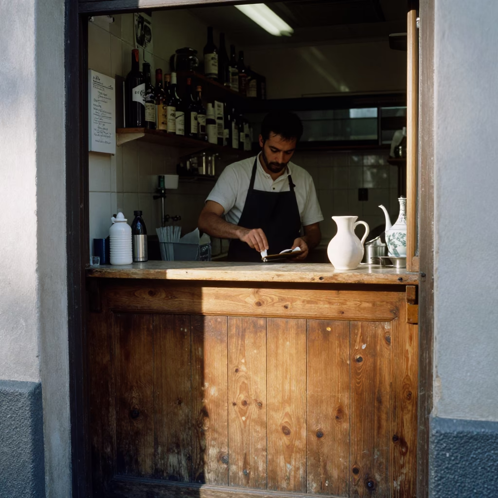 Morning Routine in Madrid in in Madrid, Spain