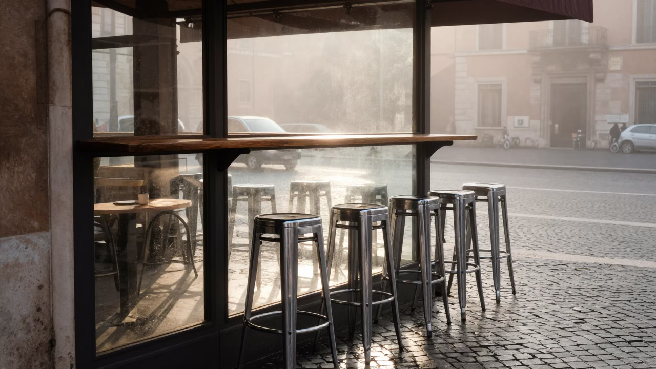 Morning Routine in Rome in in Rome, Italy