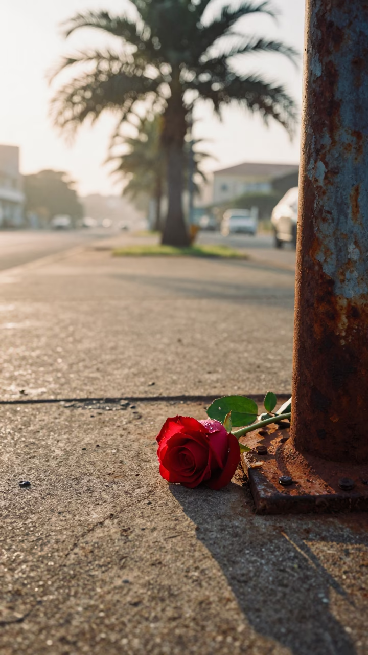 Morning Scene in Durban at As First Light Reaches The Scene in in Durban, South Africa