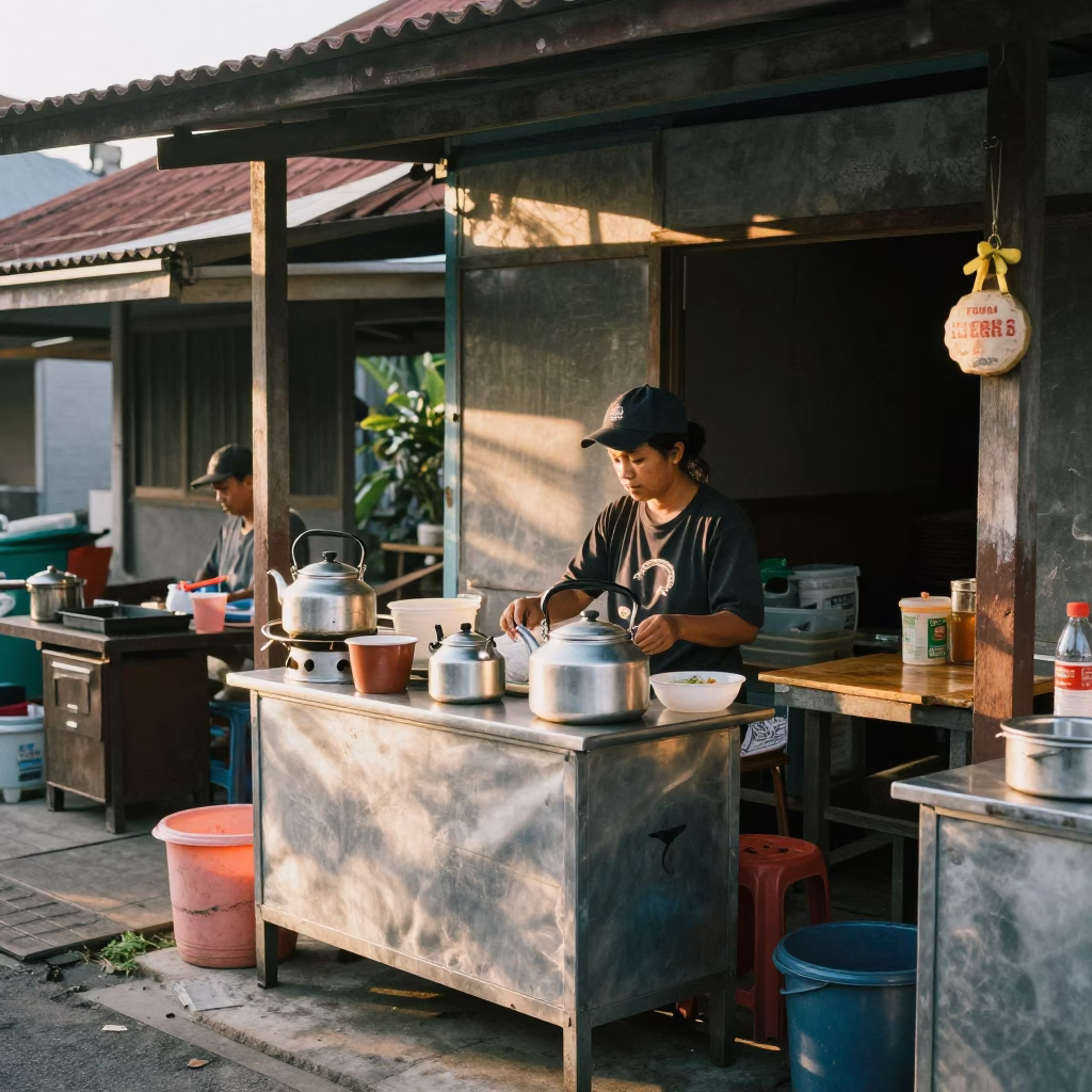 Morning Service in Denpasar in in Denpasar, Indonesia
