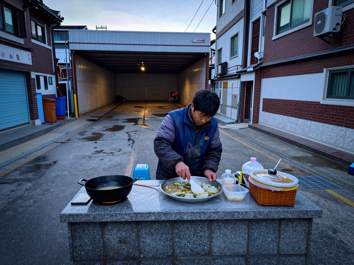Morning Stew in Seoul in in Seoul, South Korea